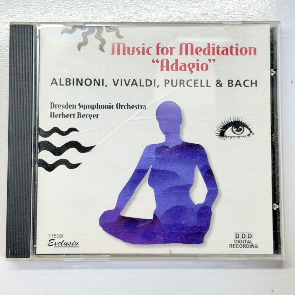Music for Meditation Adagio CD Albinoni Vivaldi Bach Dresden Symphony Exclusiv